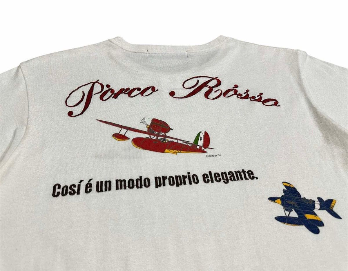 Anime × Japanese Brand × Vintage 🔥Rare Vintage Studio Ghibli Porco Rosso Shirt Nibariki Size US M / EU 48-50 / 2 - 1 Thumbnail