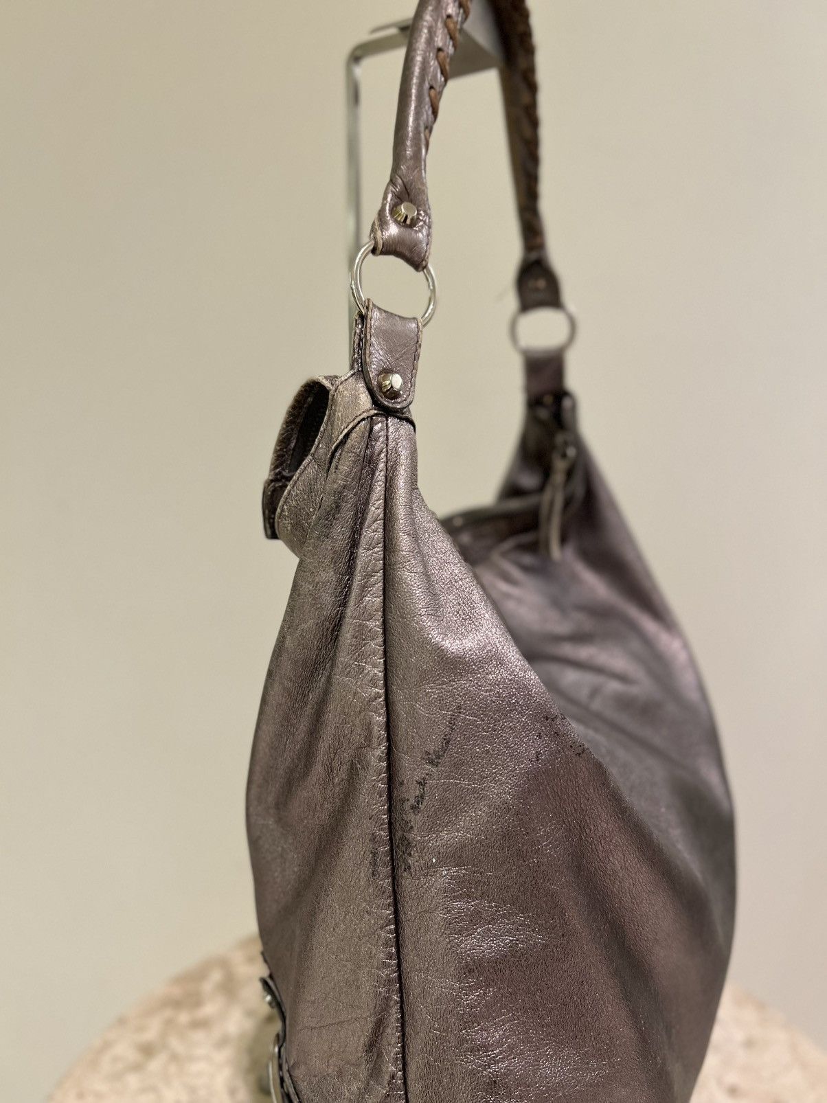 Balenciaga Balenciaga Day hobo silver Size ONE SIZE - 13 Thumbnail