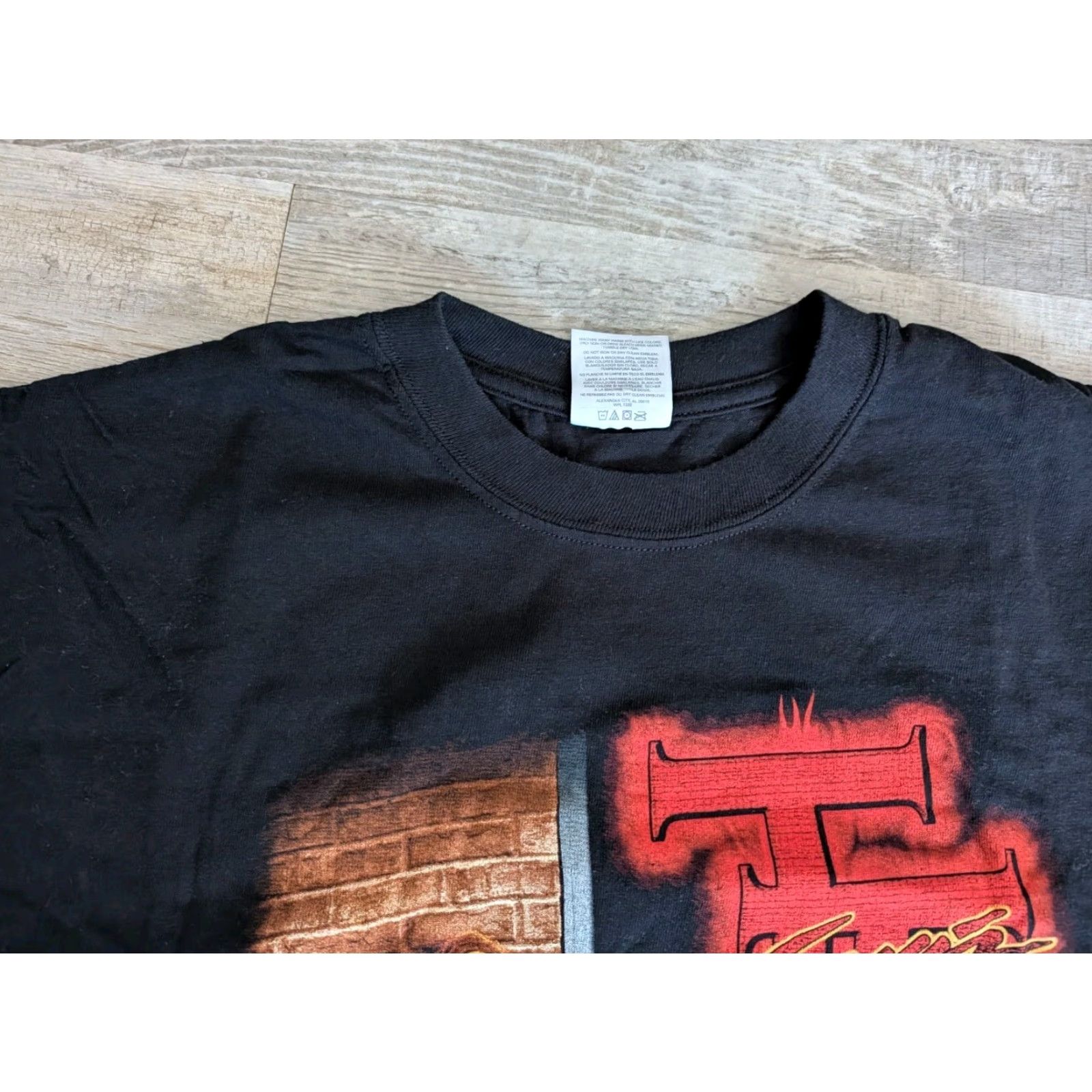 Jerzees VINTAGE Travis Tritt Honky Tonk History Tour T-Shirt 2004 Black Size XL Graphic Print Music Mens Size US XL / EU 56 / 4 - 3 Thumbnail