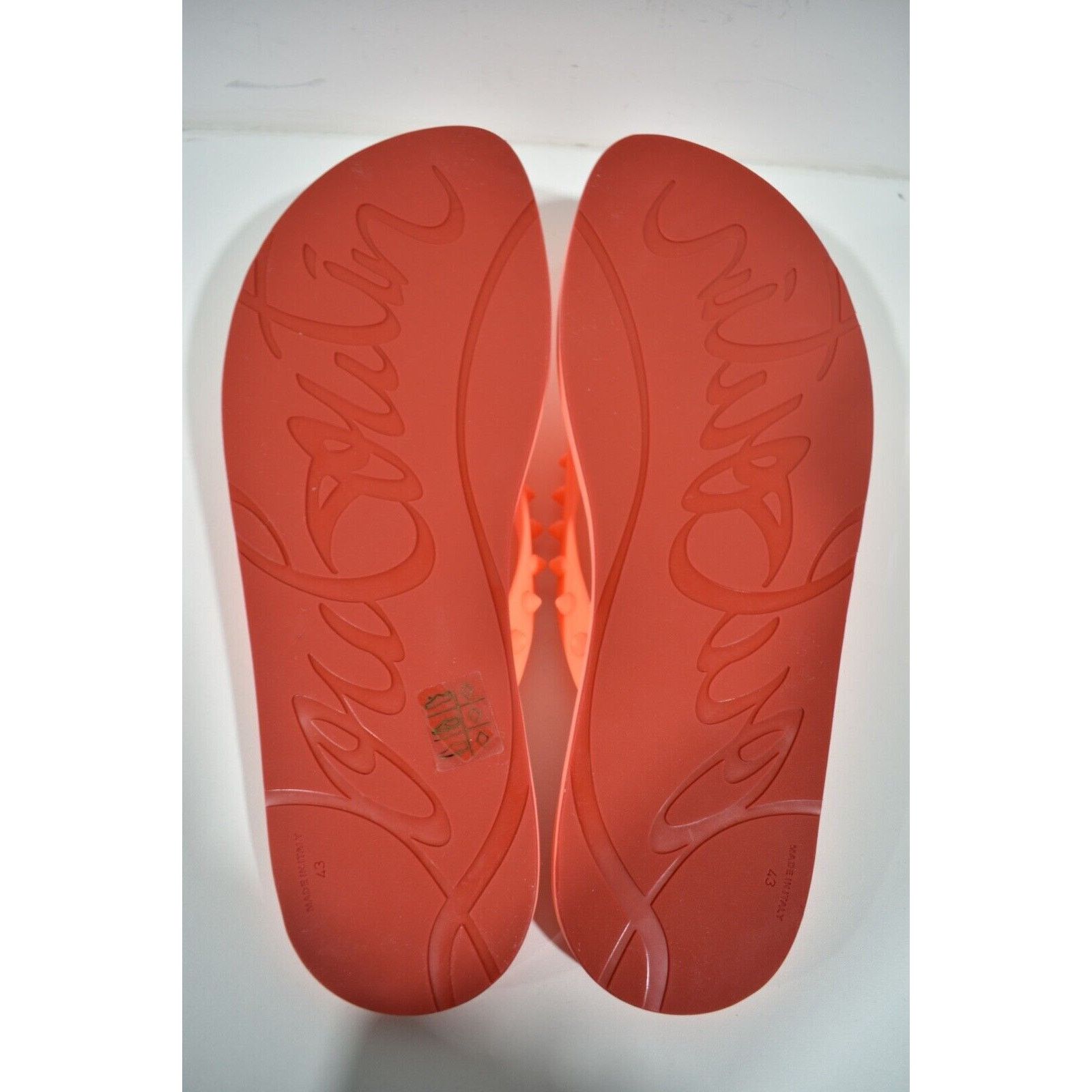 Christian Louboutin Christian Louboutin Mens Loubi Flip Drag Thong Sandal 43 10 Size US 10 / EU 43 - 12 Thumbnail