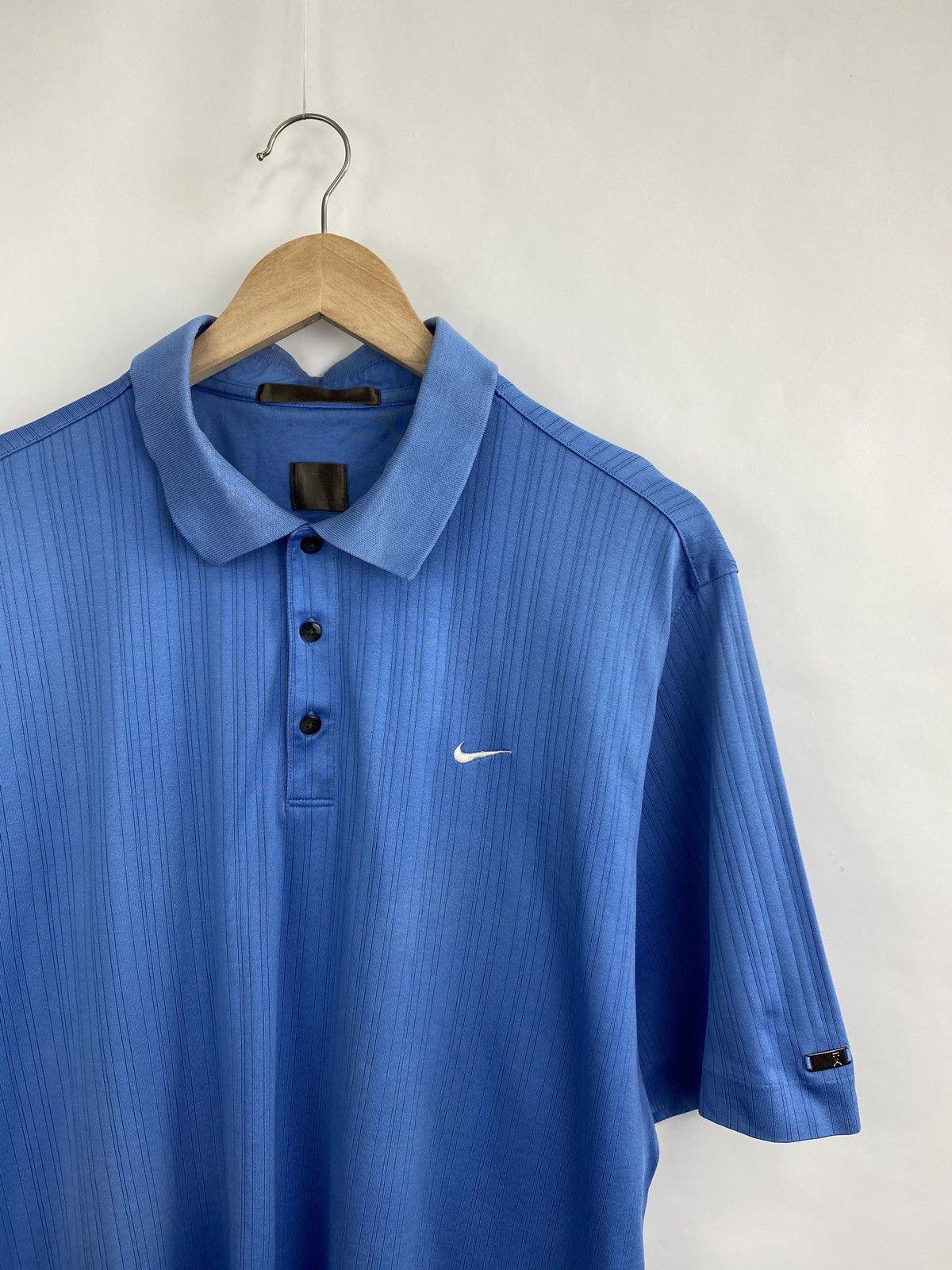 Nike × Tiger Woods 🇺🇸 Vintage 90s Nike Tiger Woods Golf Polo T-Shirt Rare Retro Size US XL / EU 56 / 4 - 2 Thumbnail
