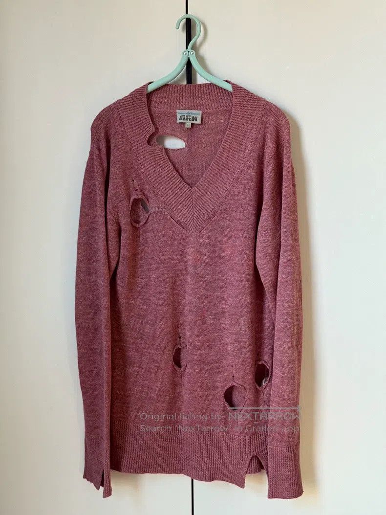 Vivienne Westwood Vivienne Westwood Vintage Knit V-Neck Sweater Size M / US 6-8 / IT 42-44 - 3 Thumbnail