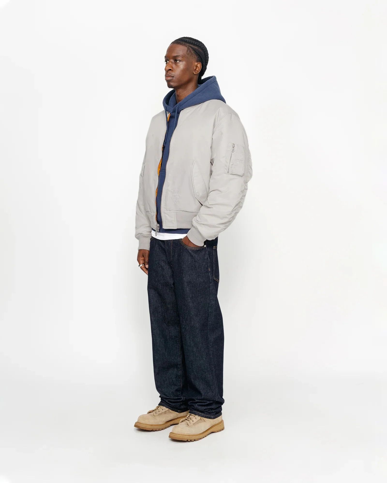 Stussy New Classic Denim Jean Rinsed Indigo Size US 30 / EU 46 - 10 Thumbnail