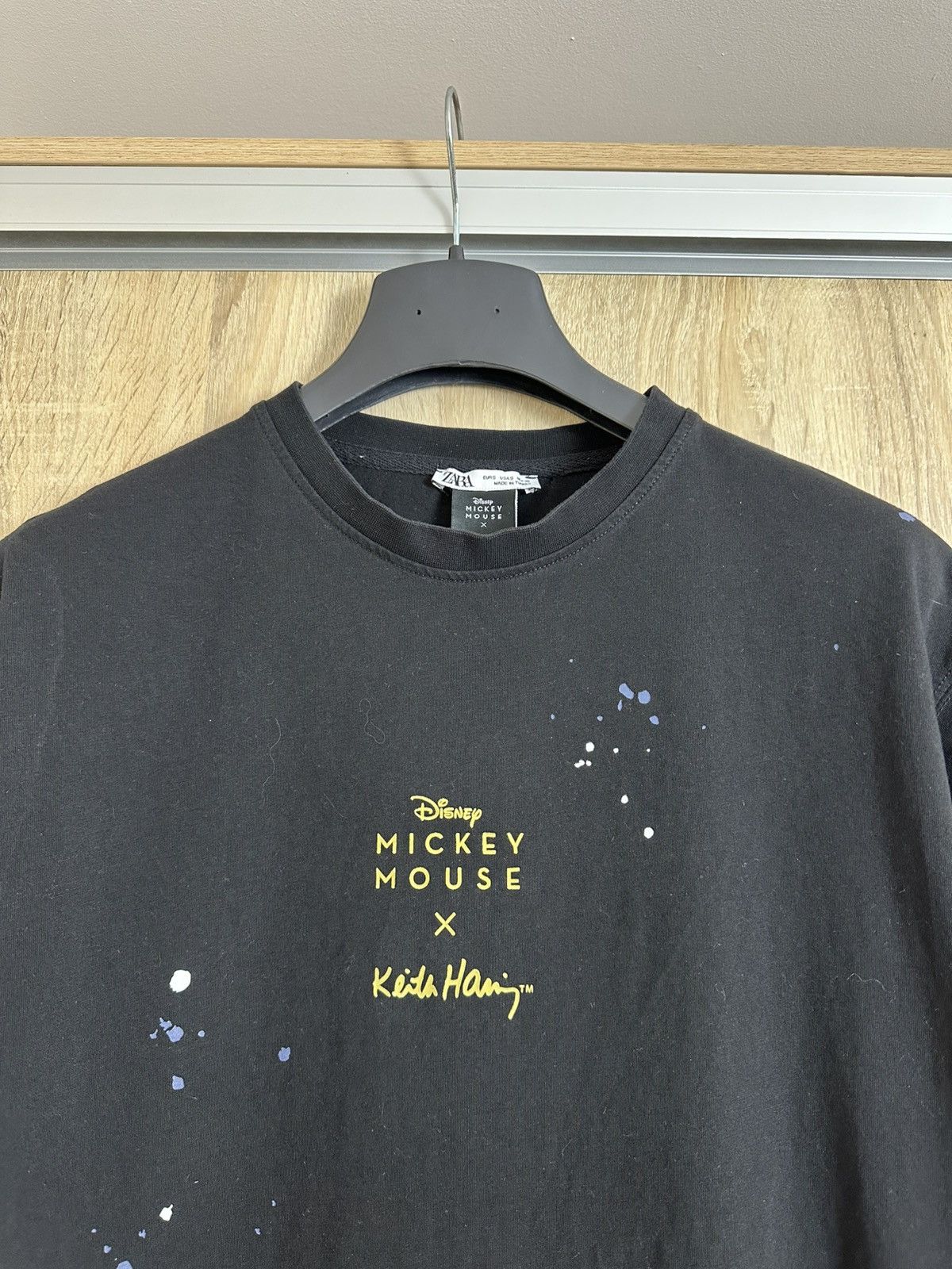 Keith Haring 🔥 Disney Mickey Mouse x Keith Haring Art Paint Logo Tee Size US S / EU 44-46 / 1 - 4 Thumbnail