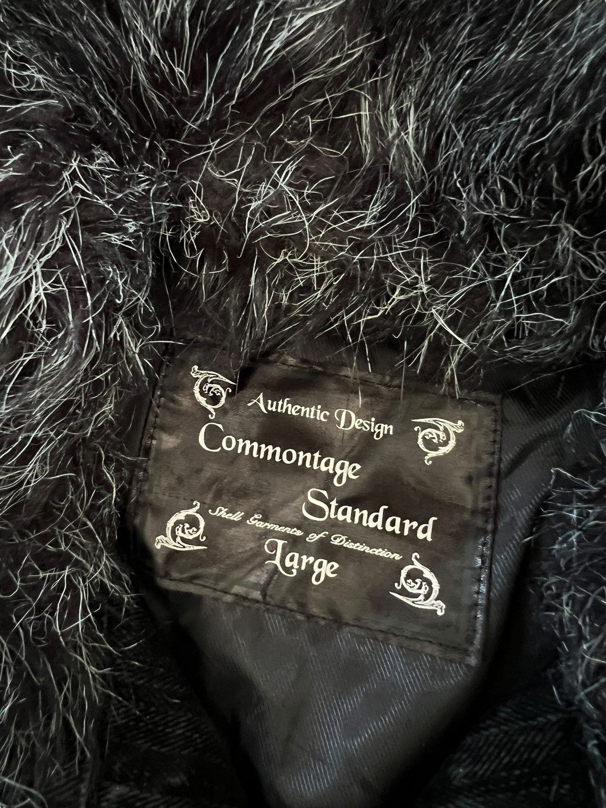 Japanese Brand 2000s Commontage 🇯🇵 Bondage Fur Jacket Vkei Style Size US L / EU 52-54 / 3 - 7 Thumbnail