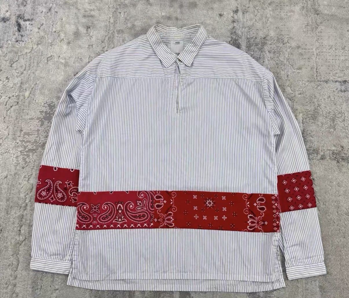 Visvim Visvim 17SS Tunic Kerchief Bandana Shirt J16 Size US XS / EU 42 / 0 - 1 Thumbnail