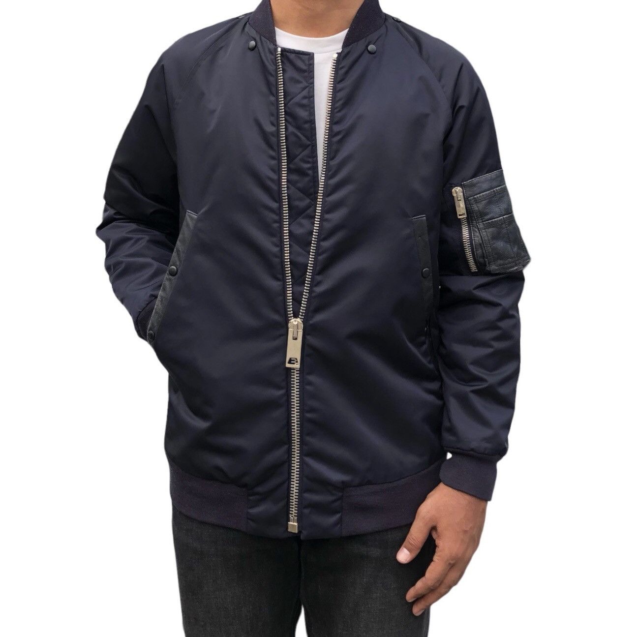 Paul Smith Paul Smith Raccagni Ma-1 Bomber Jacket Size US M / EU 48-50 / 2 - 3 Thumbnail