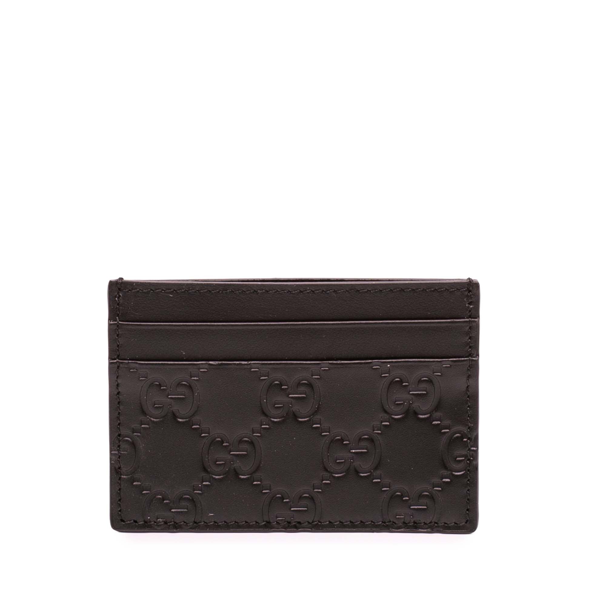 Gucci Gucci Guccissima Card Holder Size ONE SIZE - 1 Thumbnail