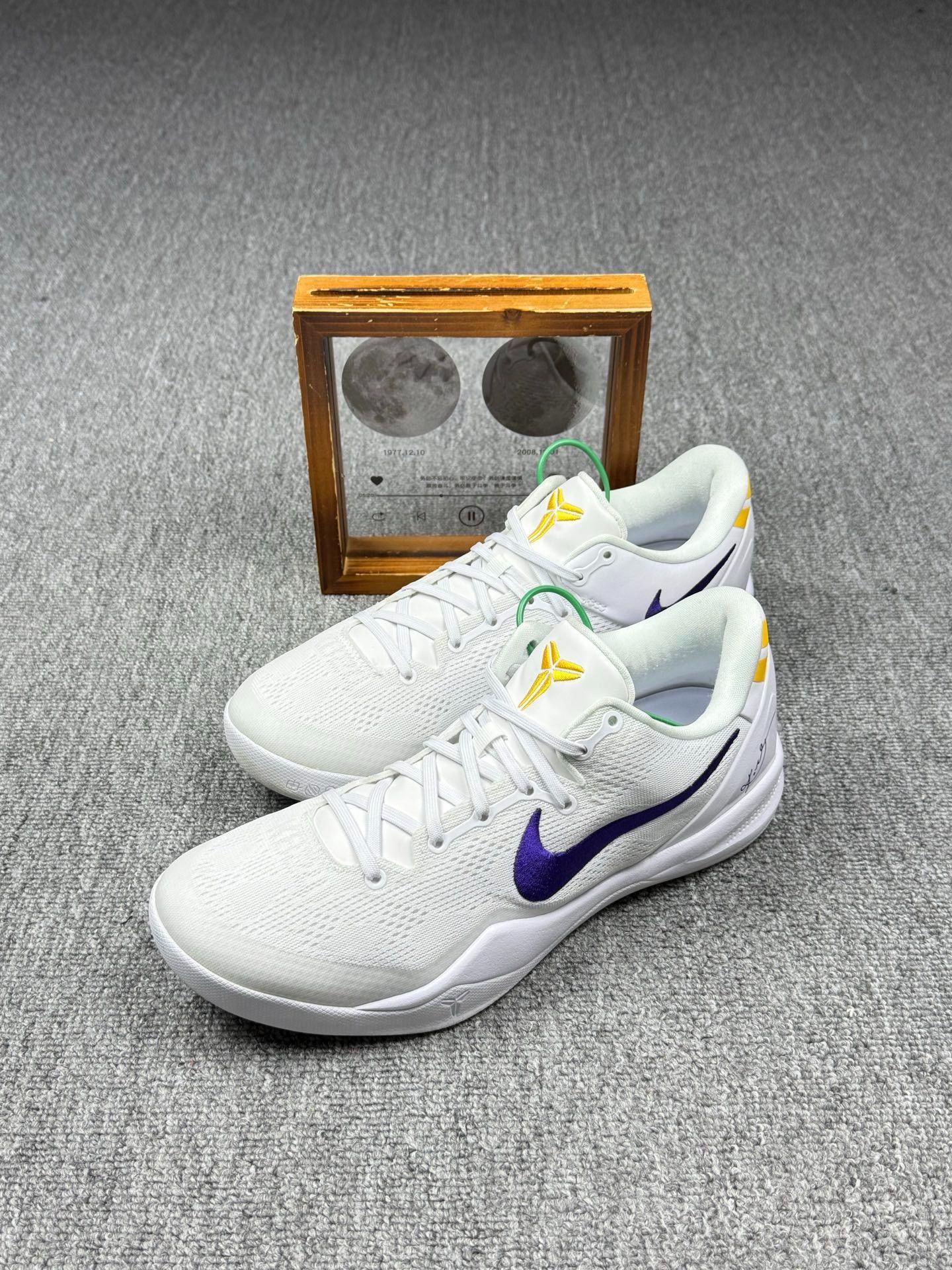 Nike Nike KOBE8 Purple Lowtop Sneakers 11 Men Size US 11 / EU 44 - 1 Thumbnail