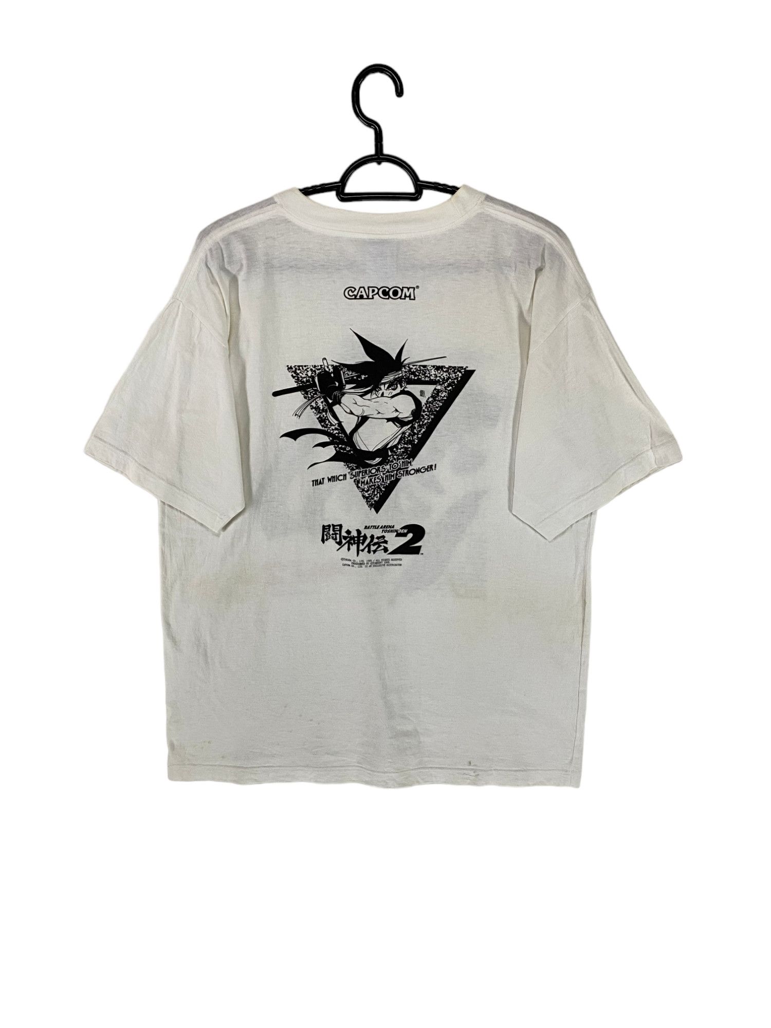 Battle arena toshinden playstation video game vtg 90s tee