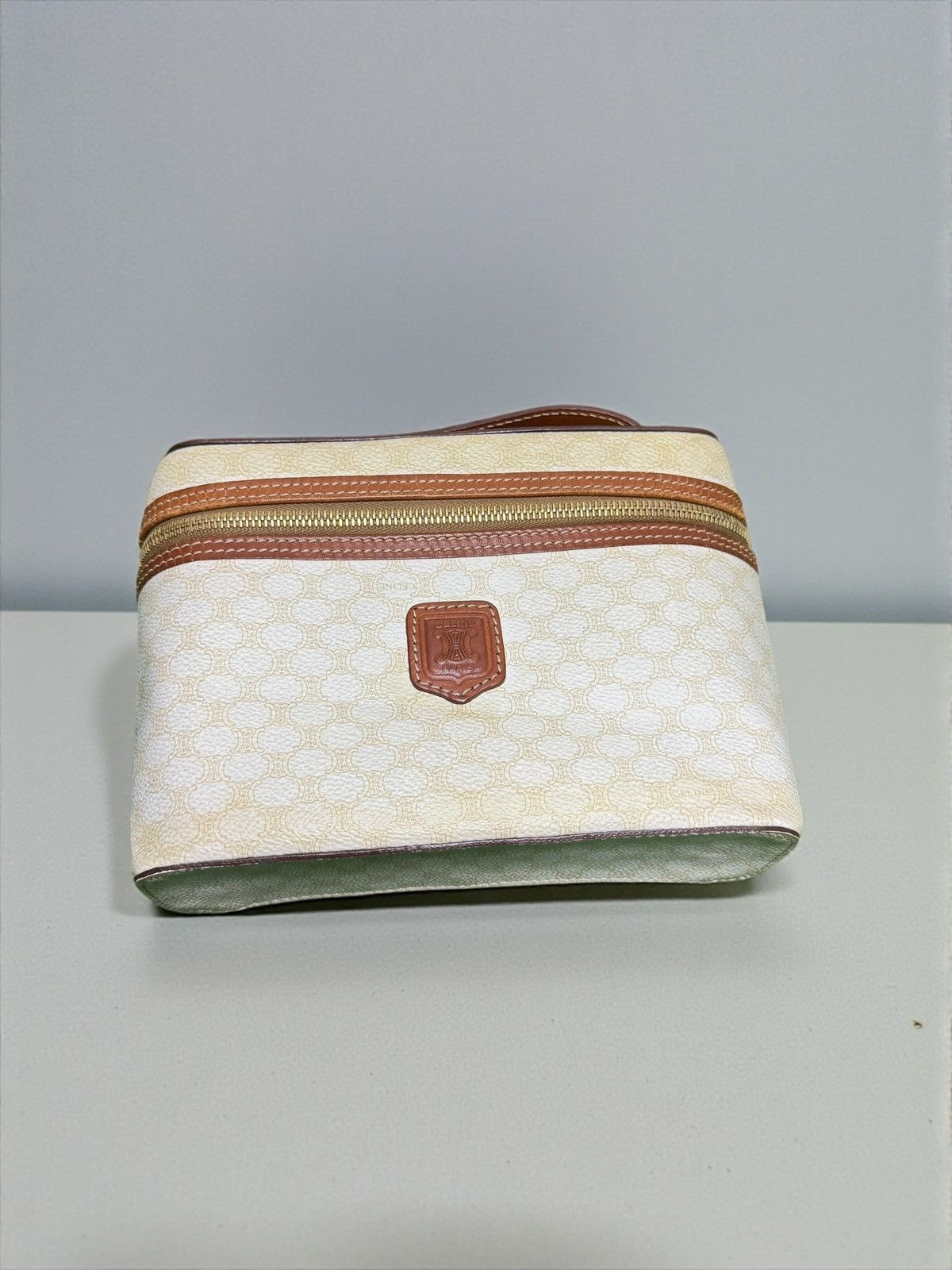 Celine Celine Women Bag Macadam White Vanity Handbag Size ONE SIZE - 1 Thumbnail