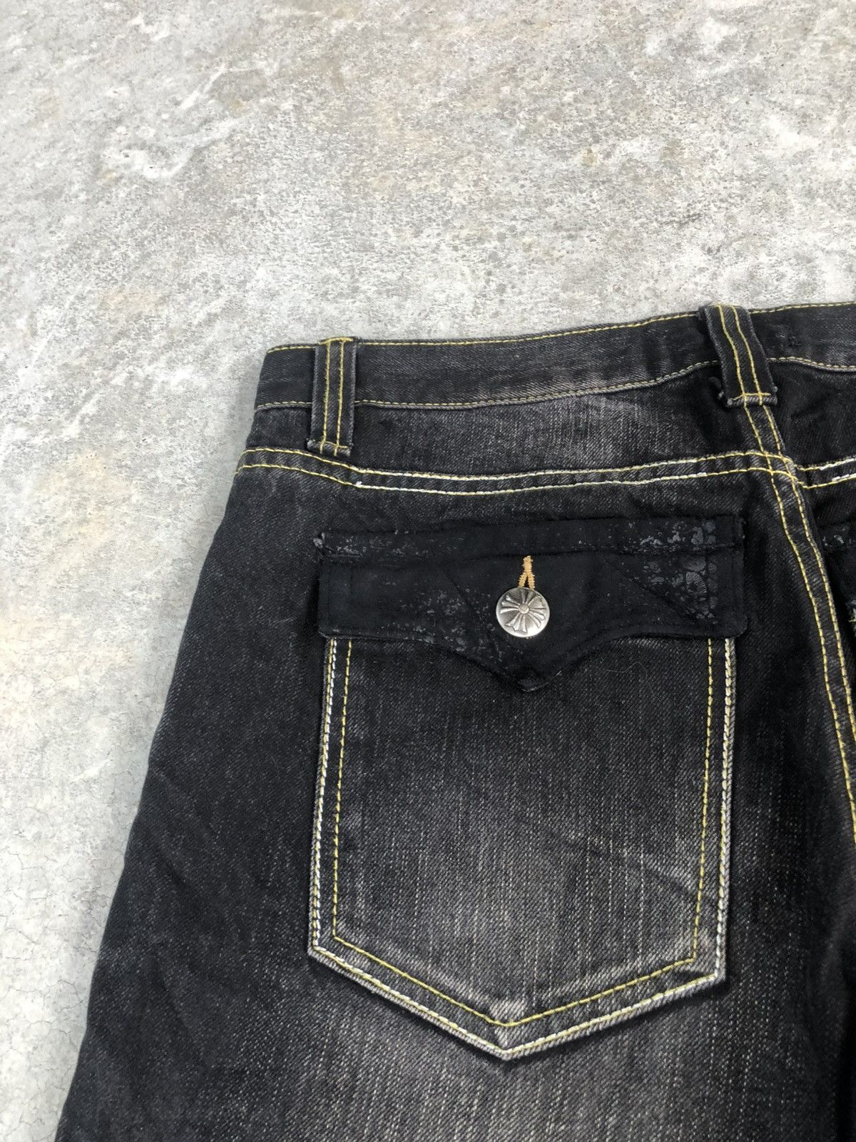 Tornado Mart Japanese Garhina Flared Jeans Distressed Jeans Size US 32 / EU 48 - 20 Thumbnail