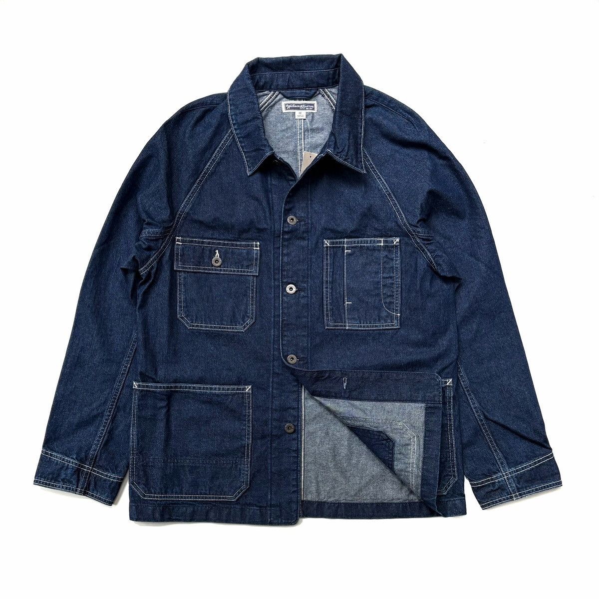 Wallace & Barnes NWT Wallace & Barnes Japanese Denim Chore Jacket Size US M / EU 48-50 / 2 - 1 Thumbnail