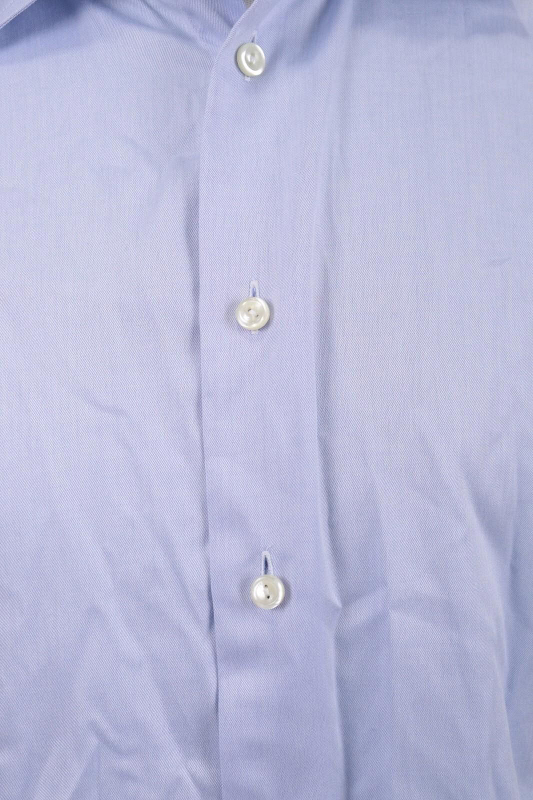 Eton Eton Slim Fit Blue Button Down Shirt Size 44 / 17 1/2 Size US M / EU 48-50 / 2 - 5 Thumbnail