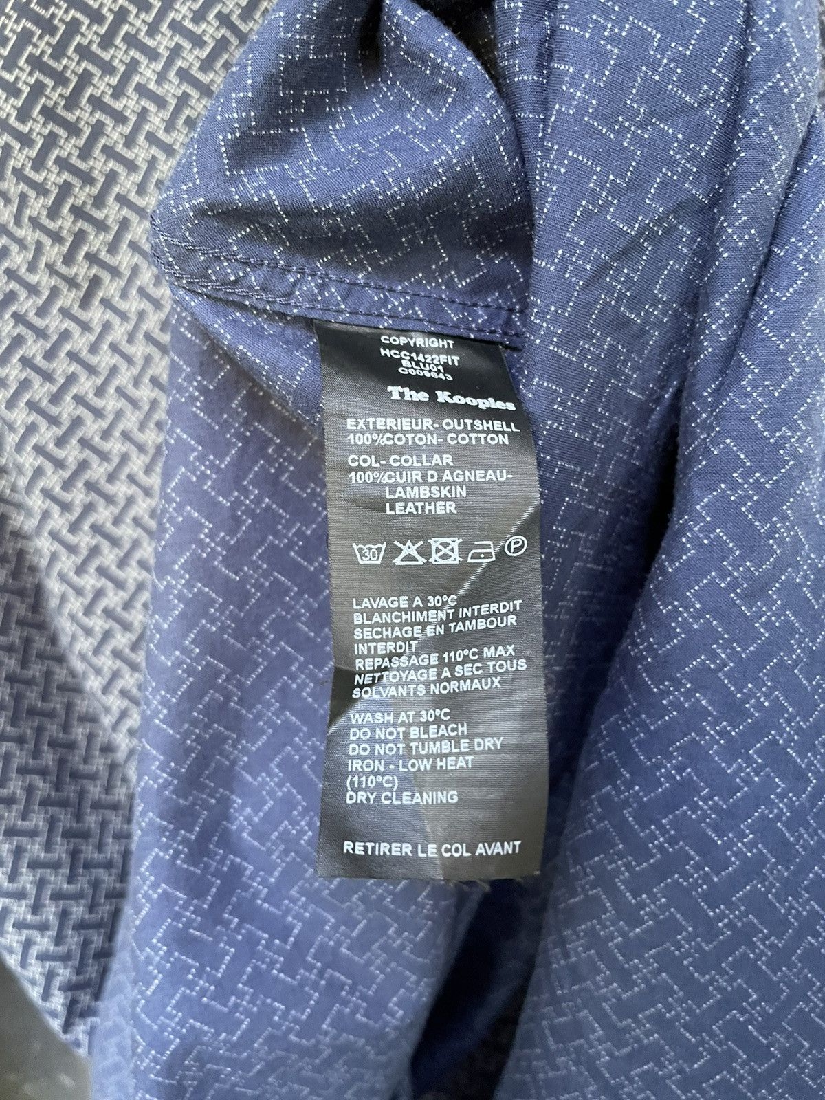 The Kooples The Kooples Shirts Button Up Designer Size US L / EU 52-54 / 3 - 11 Thumbnail