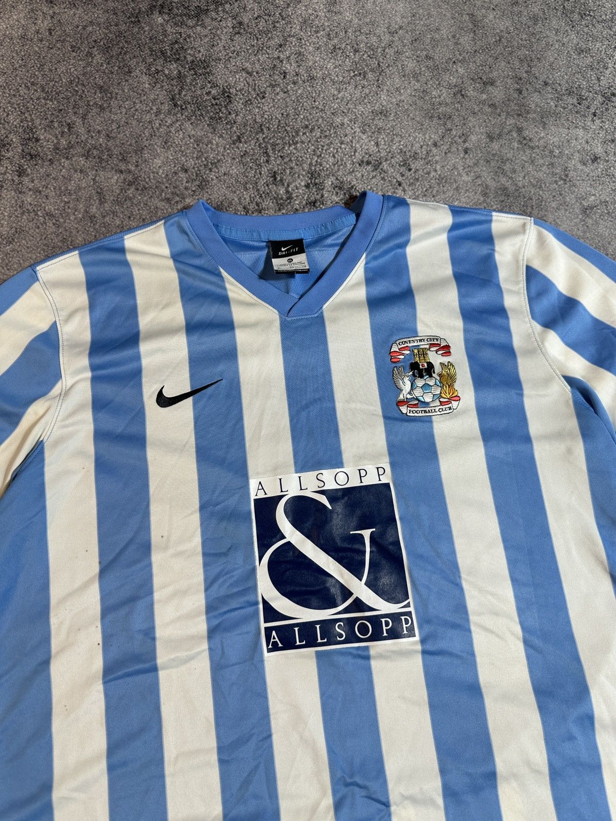 Nike × Vintage Vintage Nike Coventry City Soocer Jersey Streetwear Rare XL Size US XL / EU 56 / 4 - 2 Thumbnail