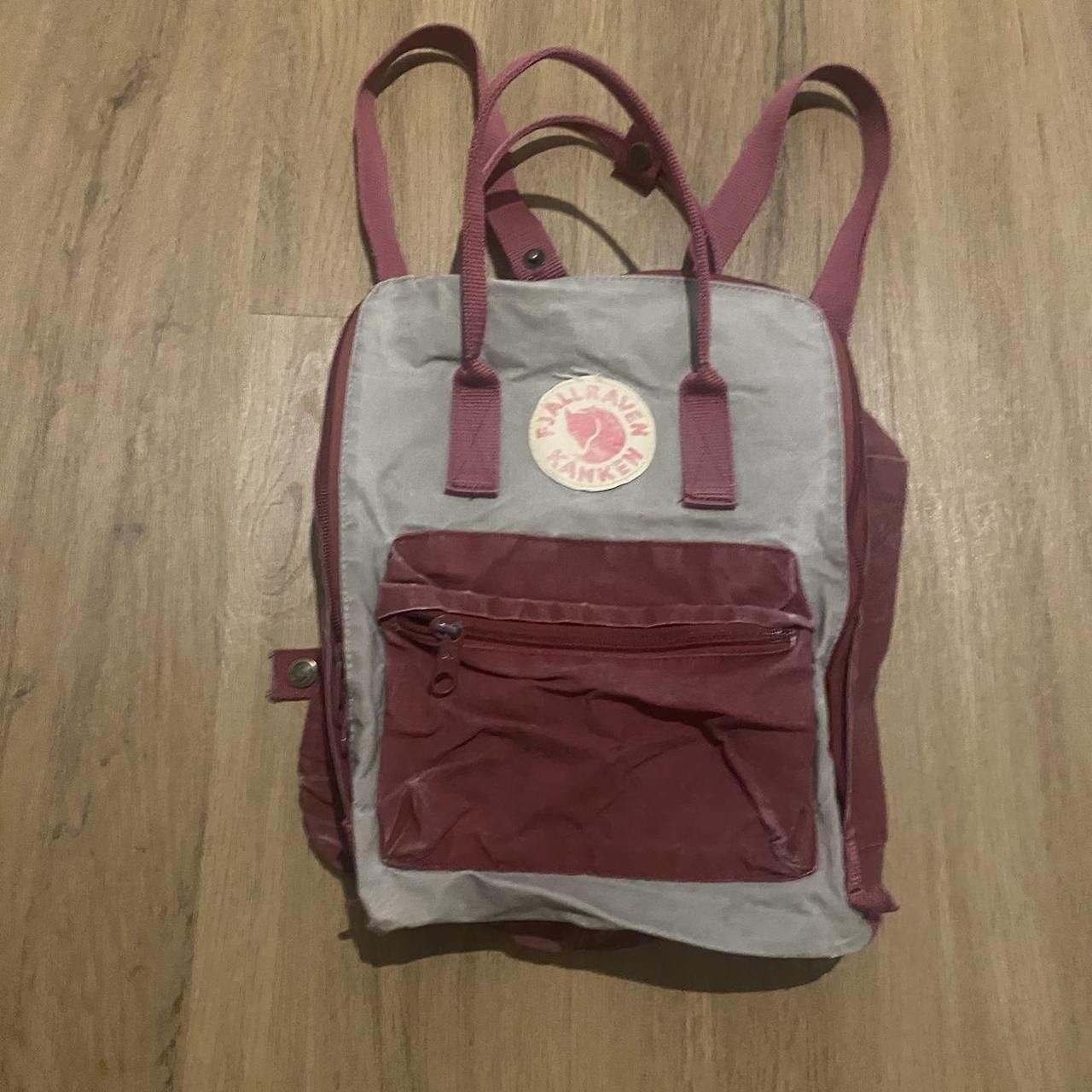 Fjallraven Vintage 90s y2k 2000s washed Burgundy Size ONE SIZE - 1 Thumbnail
