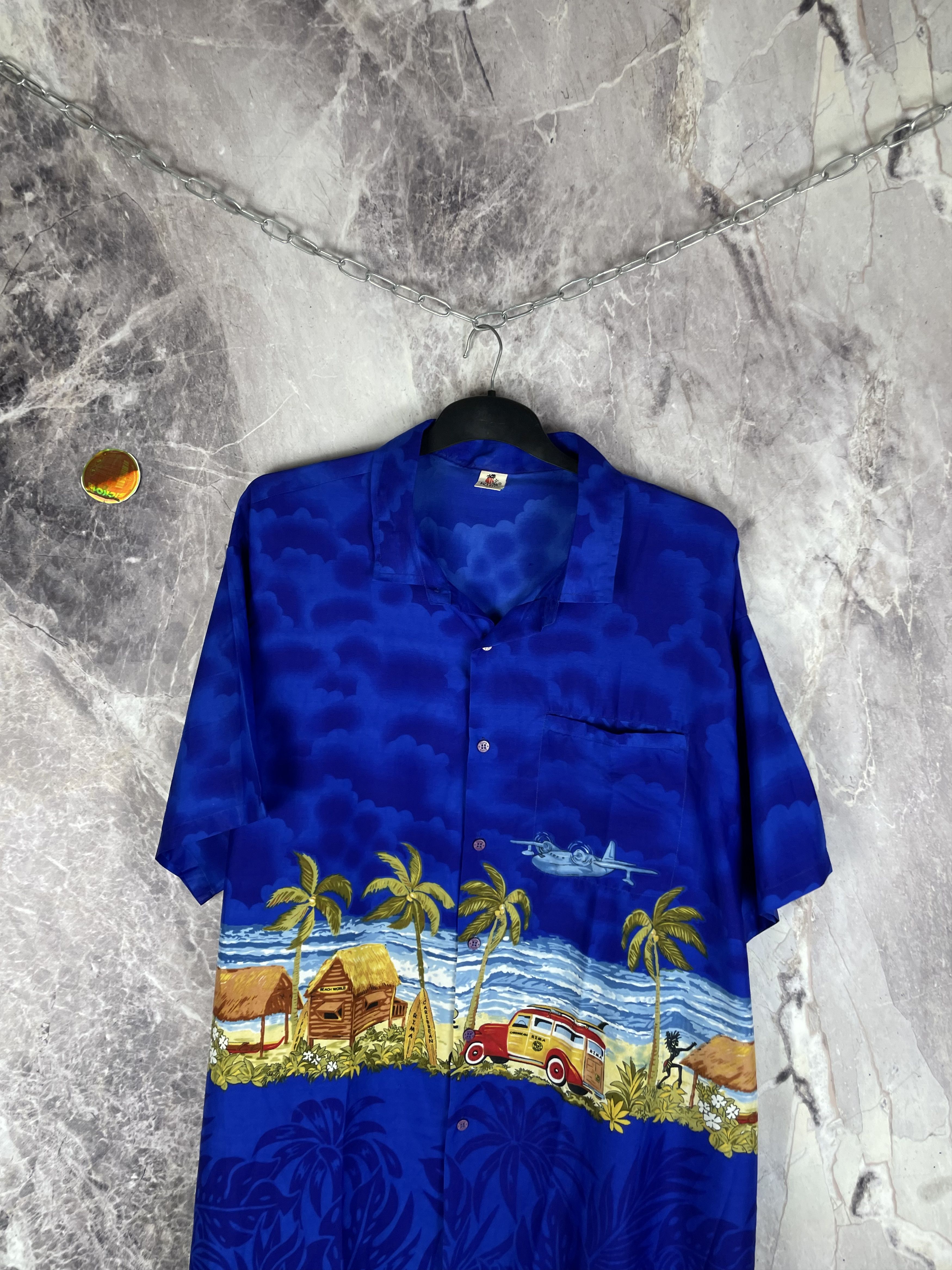 Other Vintage Hawaiian Shirt Y2k Size US XXL / EU 58 / 5 - 3 Thumbnail
