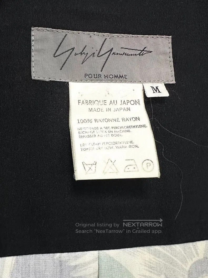Yohji Yamamoto Yohji Yamamoto 97SS Print Shirt. Size US M / EU 48-50 / 2 - 8 Thumbnail