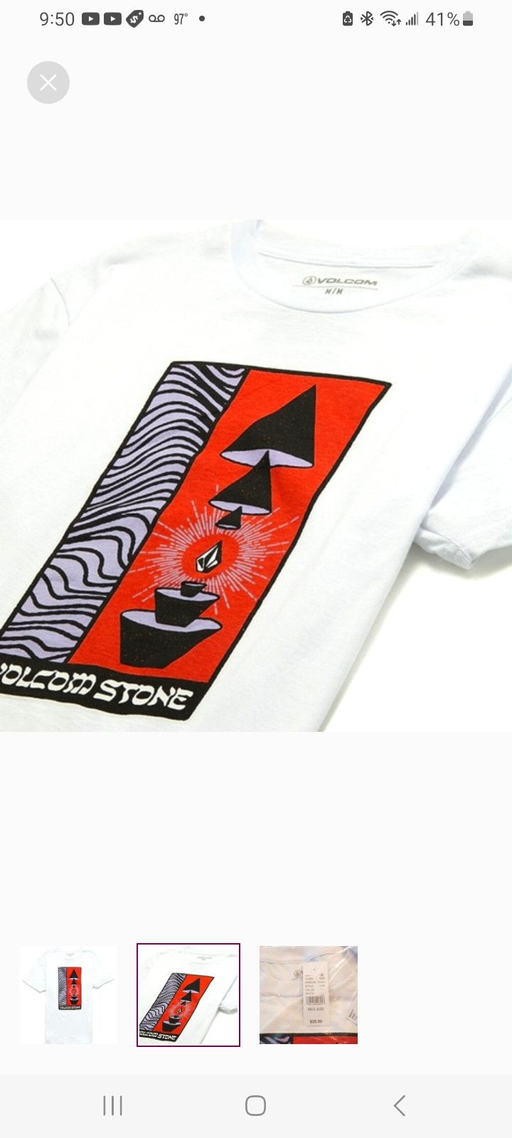 Volcom Volcom Within T-Shirt Size US M / EU 48-50 / 2 - 2 Thumbnail