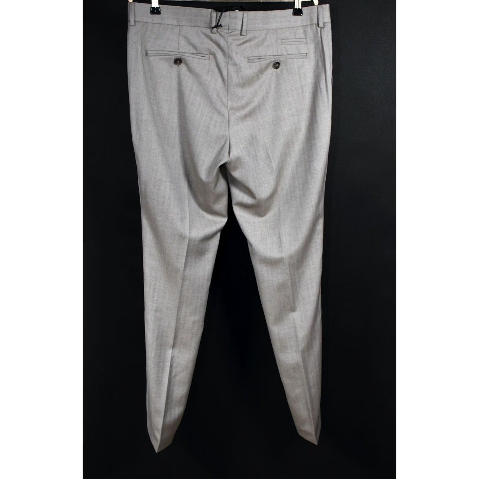 The Kooples The Kooples Wool Striped Pants Men's 52 Wool Gray Dress Pants Classic Fit Slim Front Flat Front 100% Wool Size 52 Mens France VINTAGE? Size US 36 / EU 52 - 3 Thumbnail