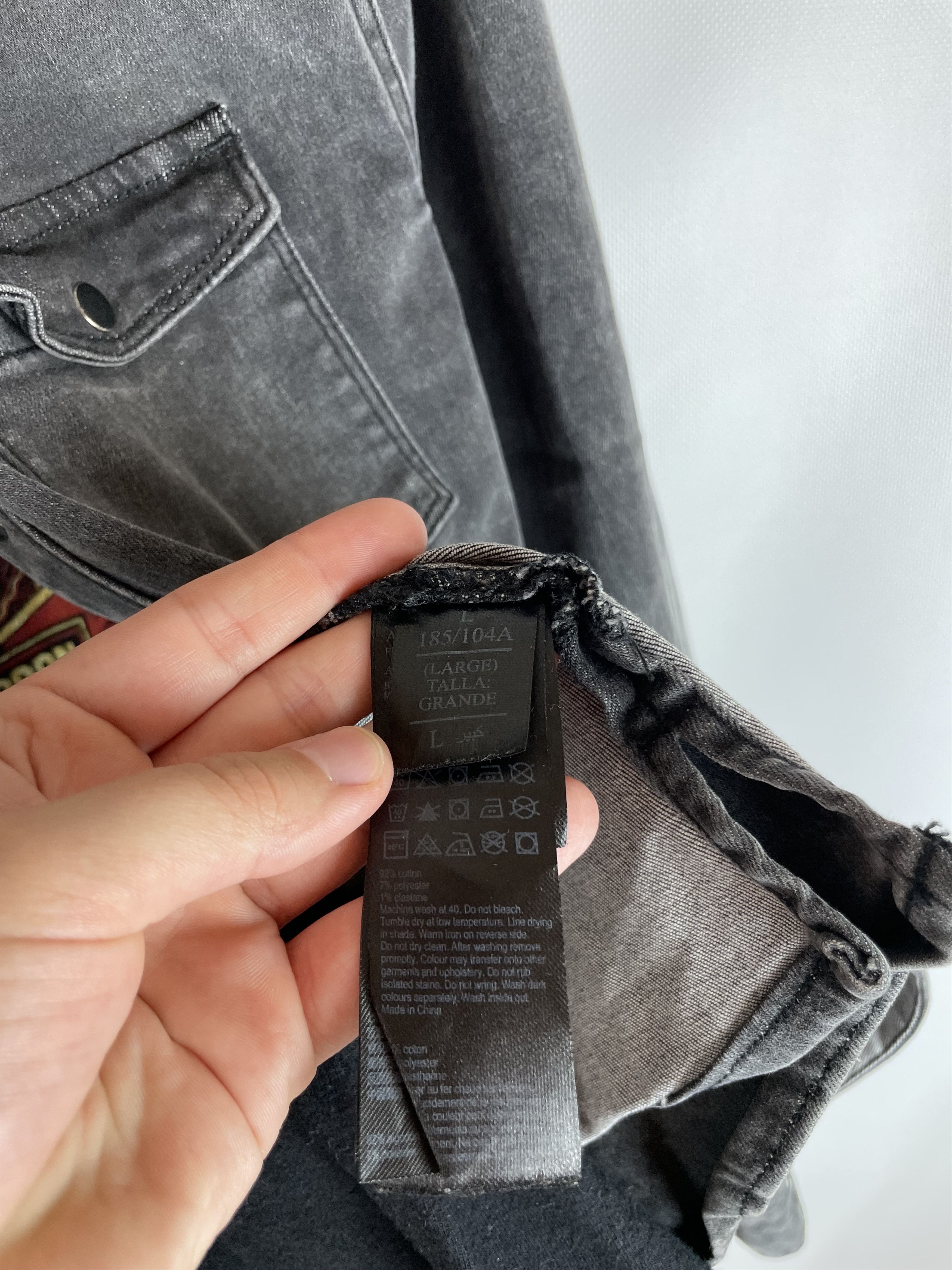 Allsaints Allsaints Demim Flannel Overshirt Size US L / EU 52-54 / 3 - 5 Thumbnail