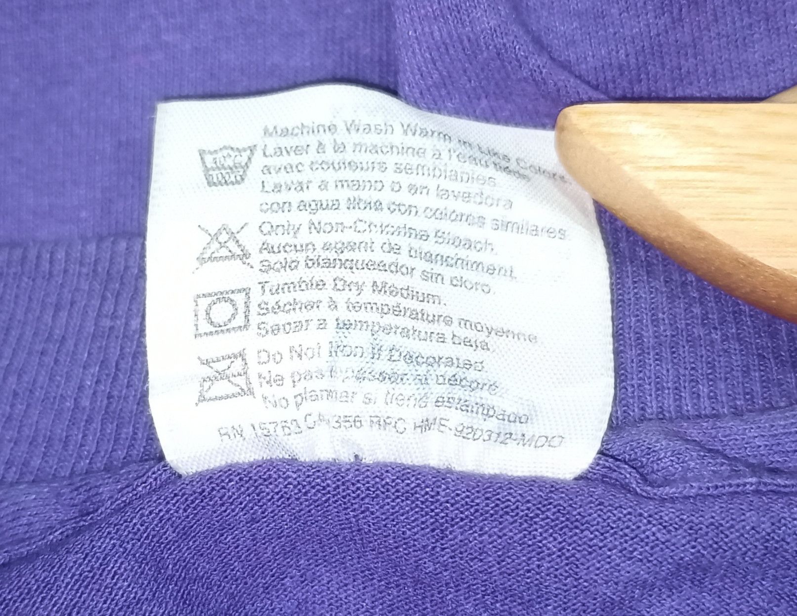 Hanes Vintage Hanes 80s T-Shirt Size US XL / EU 56 / 4 - 17 Thumbnail