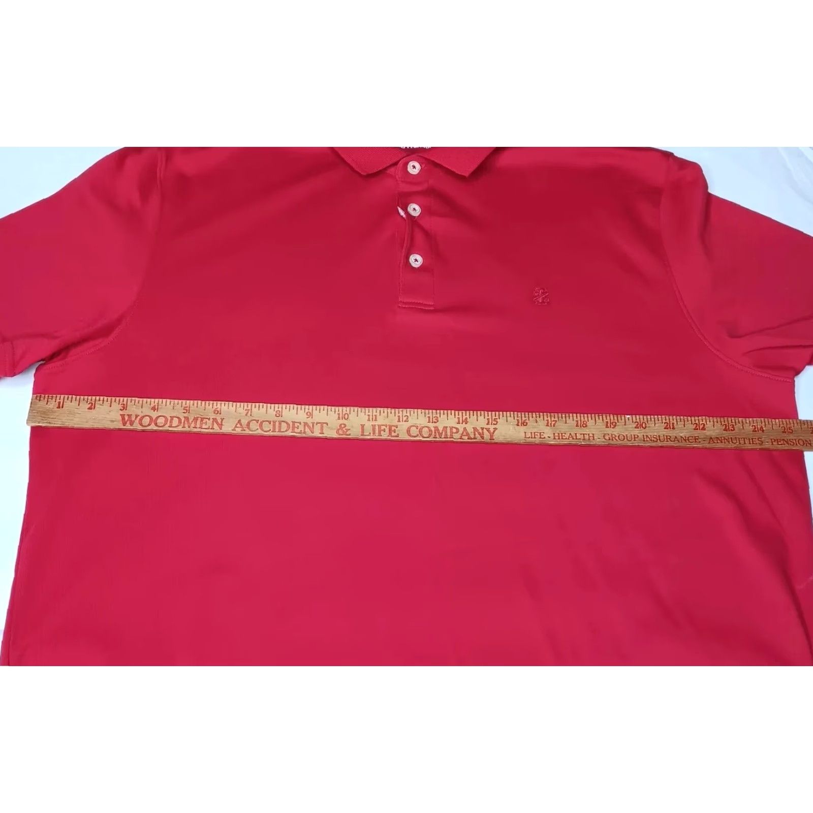 Izod IZOD Vintage Red Polo Shirt Mens XXL Cool Windward Golf Activewear Cotton Knit Preppy Classic Size US XXL / EU 58 / 5 - 6 Thumbnail