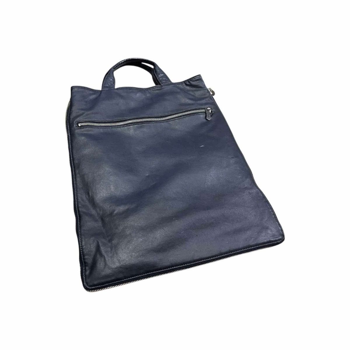 Gaultier Homme Objet × Jean Paul Gaultier 🔥Vintage Jean Paul Gautier Leather Tote Bag Zip JPG Bag Size ONE SIZE - 6 Thumbnail