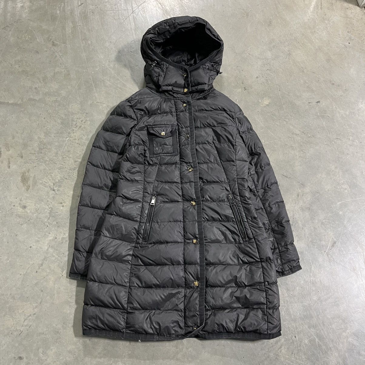 Y2K Opium Rare Moncler 2 Black Hirma Long Down Coat