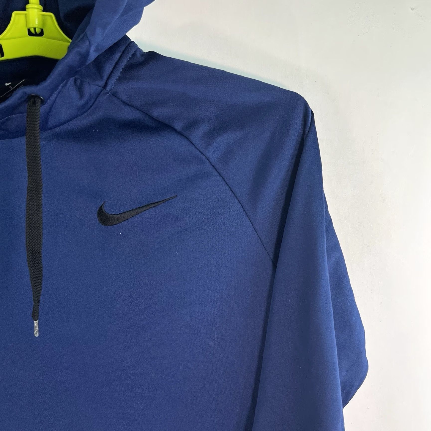 Nike Nike Dri-Fit Pullover Hooded Sweatshirt Mens Size L Blue Size US L / EU 52-54 / 3 - 2 Thumbnail