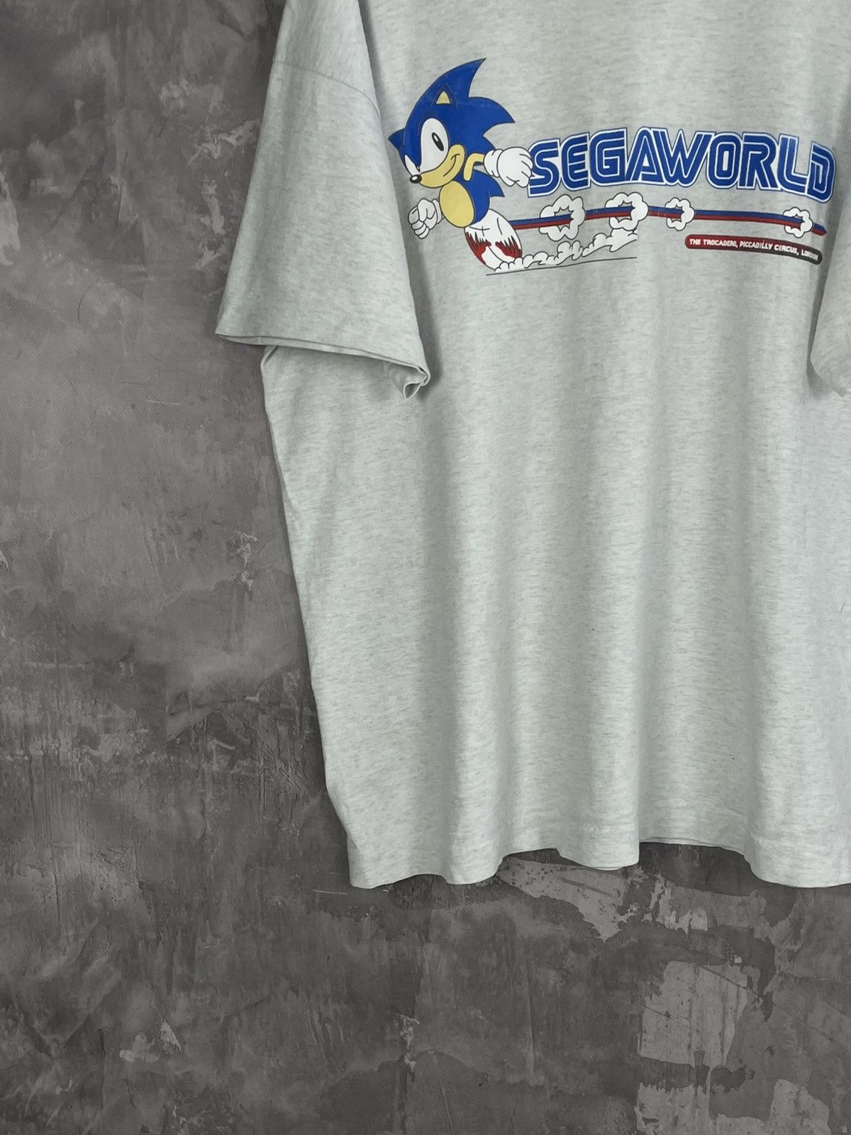 Nintendo × Vintage VERY RARE Vintage SEGA Super Sonic The Game T shirt Size US XL / EU 56 / 4 - 5 Thumbnail
