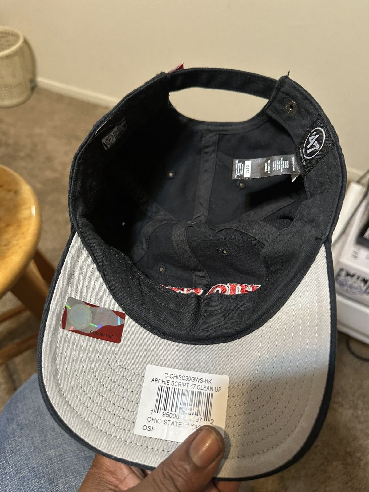 NCAA Vintage NCAA Ohio State Buckeyes “triple black” hat 00s Size ONE SIZE - 8 Thumbnail