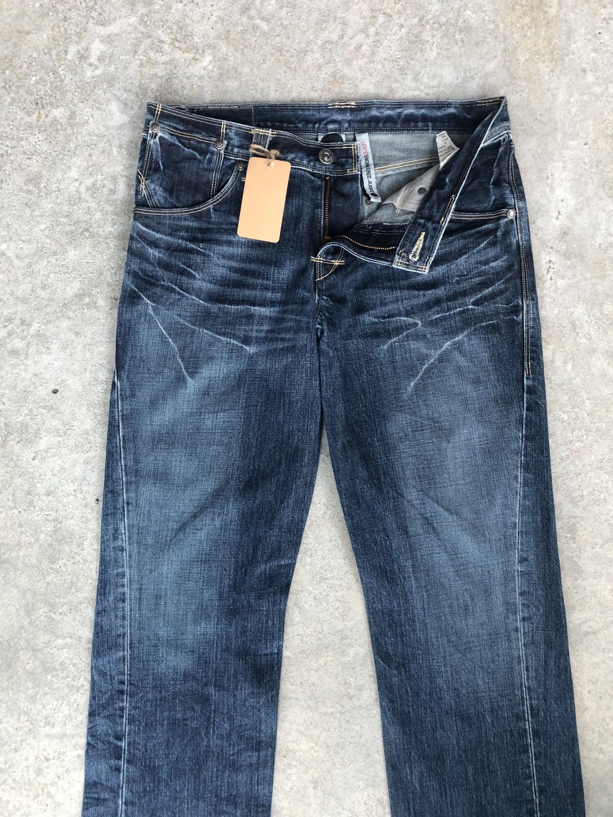 If Six Was Nine Y2k Levis Engineered Jeans Distressed Size US 32 / EU 48 - 3 Thumbnail