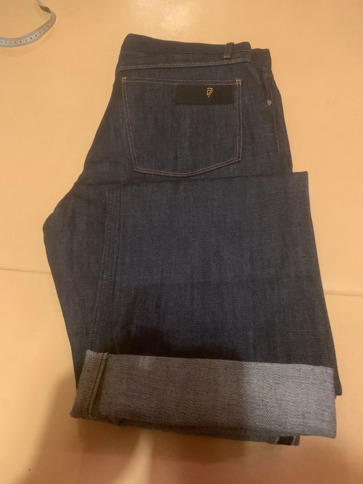 April 77 “RARE” selvedge jeans model Nation 35/34 Size US 35 - 5 Thumbnail
