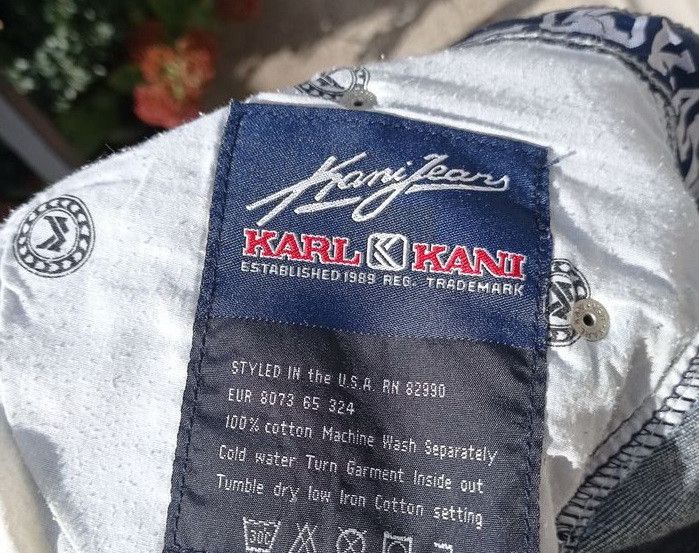 Karl Kani KARL KANI jeans, baggy, vintage Kani jeans, 90s hip hop W 32 Size US 32 / EU 48 - 6 Thumbnail