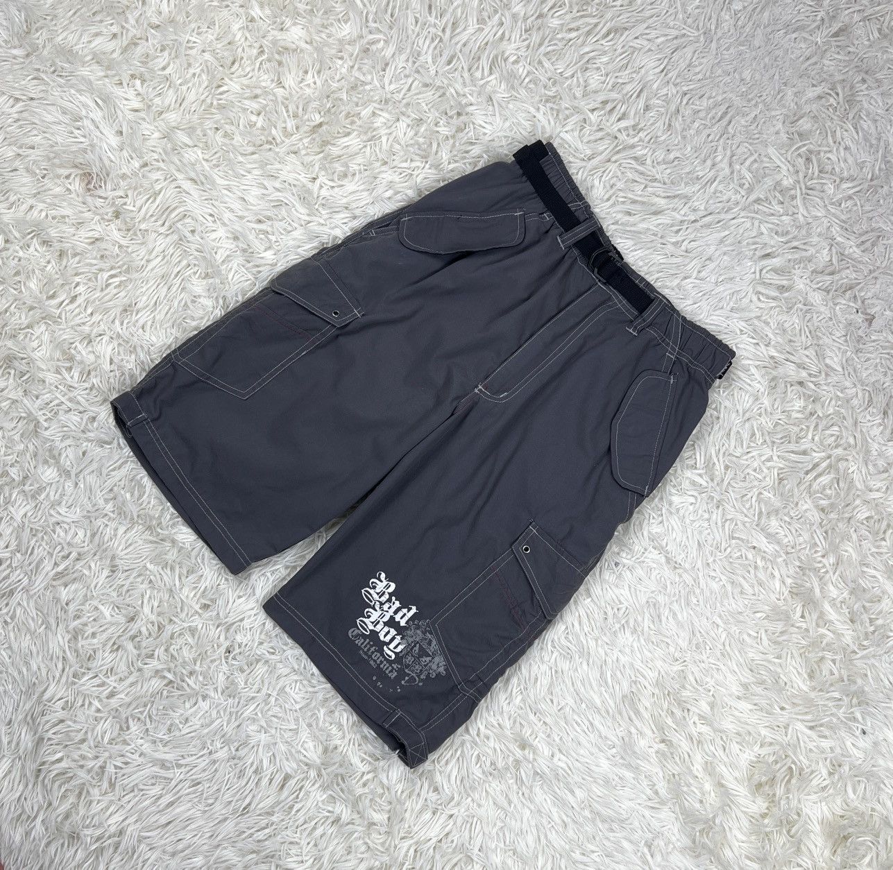 Japanese Brand × Revenge BadBoy Cargo Short Pants Size US 29 - 3 Thumbnail