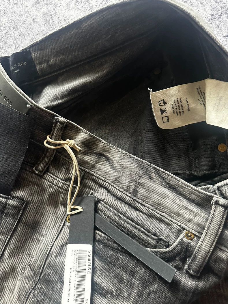 Fear of God Fear of God Black water ripples Size US 29 - 6 Thumbnail
