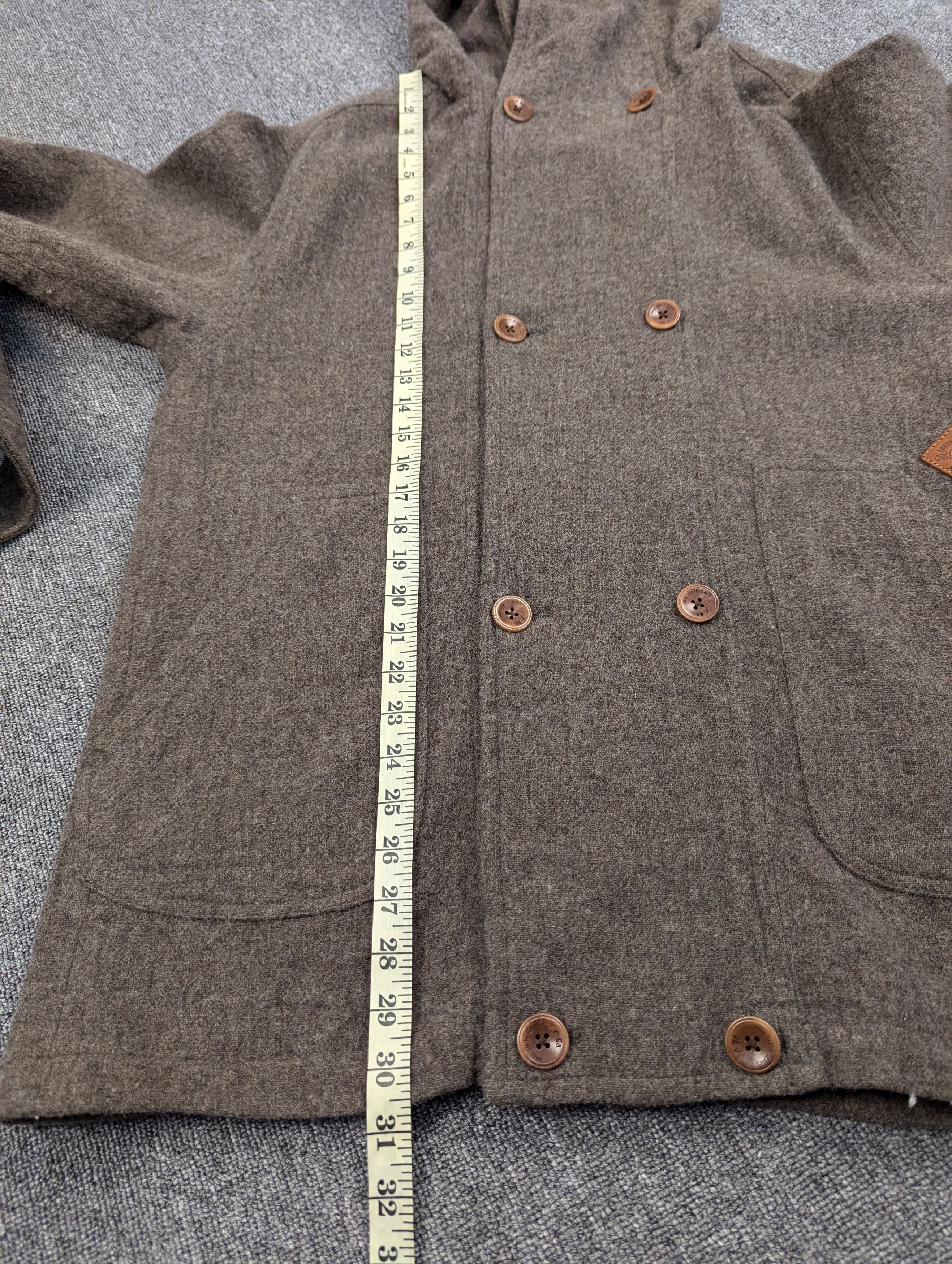 Designer × Paul Smith Paul Smith Cotton Wool Mix Tweed Double Hood Coat Jacket Size US L / EU 52-54 / 3 - 18 Thumbnail