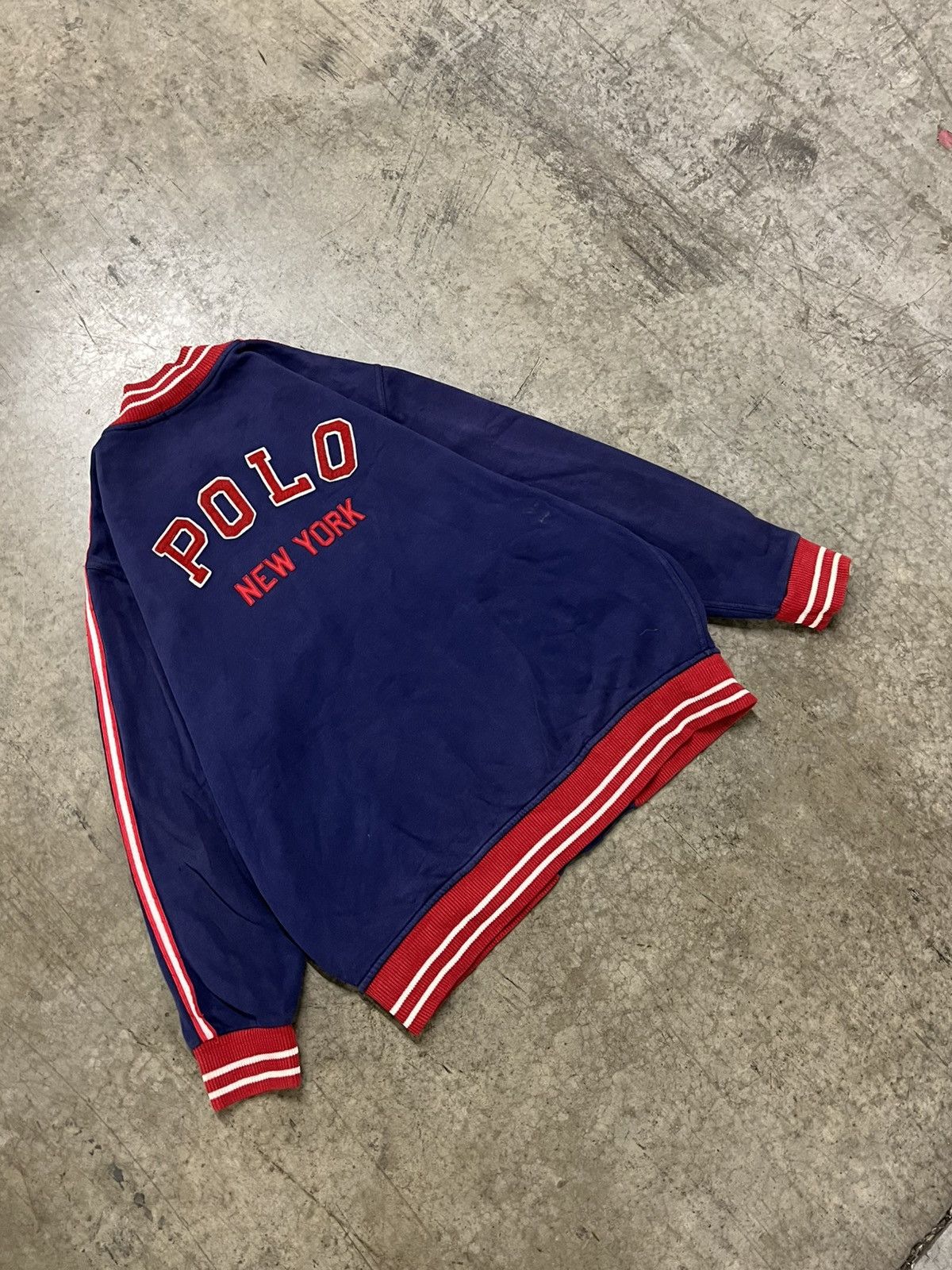 Polo Ralph Lauren × Vintage Polo Ralph Lauren rare vintage varsity jacket hype 90s Size US XL / EU 56 / 4 - 5 Thumbnail