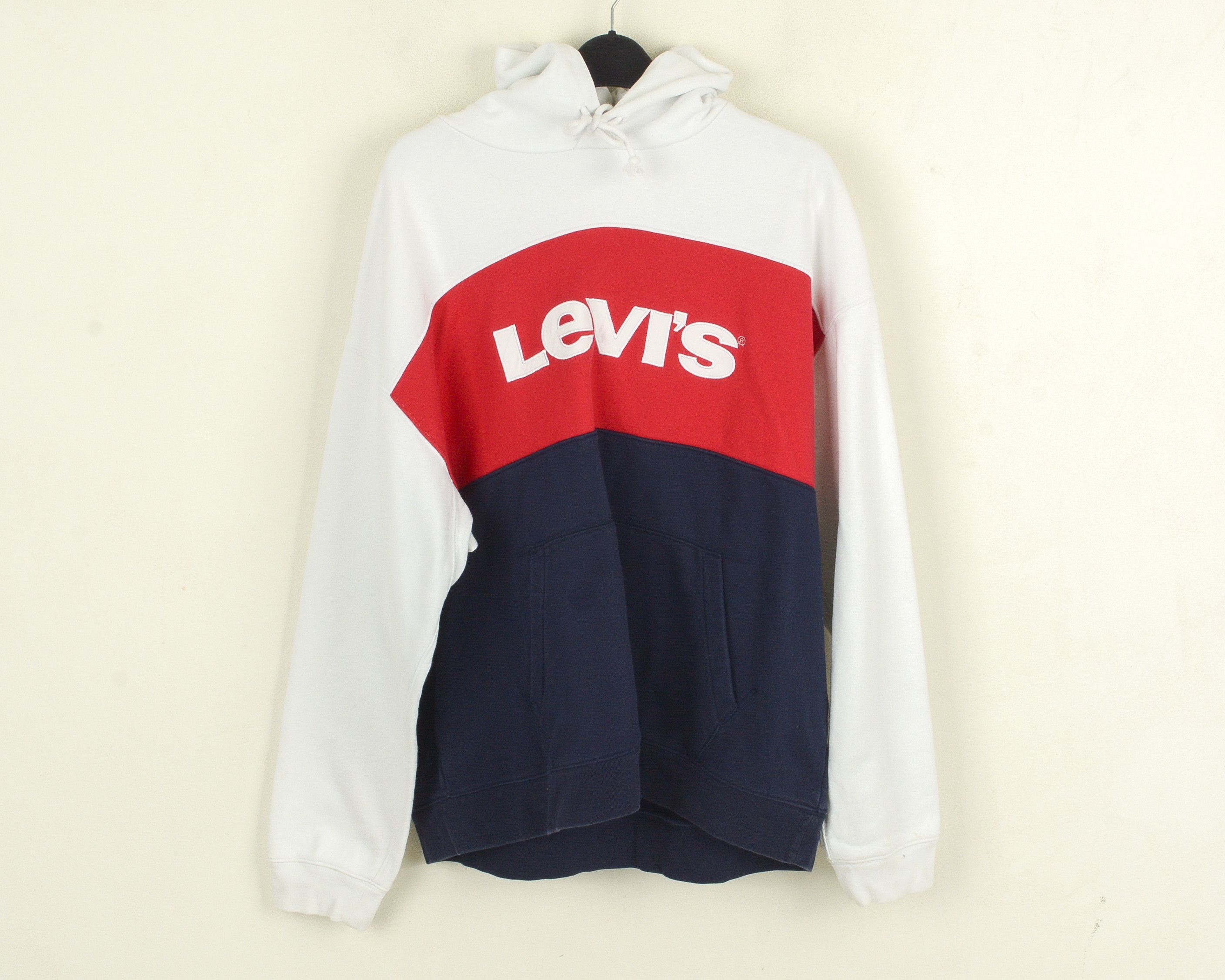 Levi's Women XL Jumper Hoodie Pullover Sweatshirt Hooded Cotton Size XL / US 12-14 / IT 48-50 - 1 Thumbnail