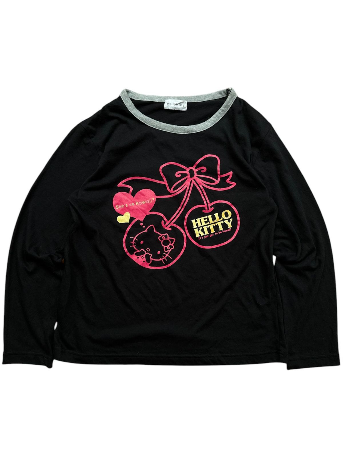 If Six Was Nine Vintage hello kitty long sleeve shirt y2k grunge punk Size M / US 6-8 / IT 42-44 - 1 Thumbnail