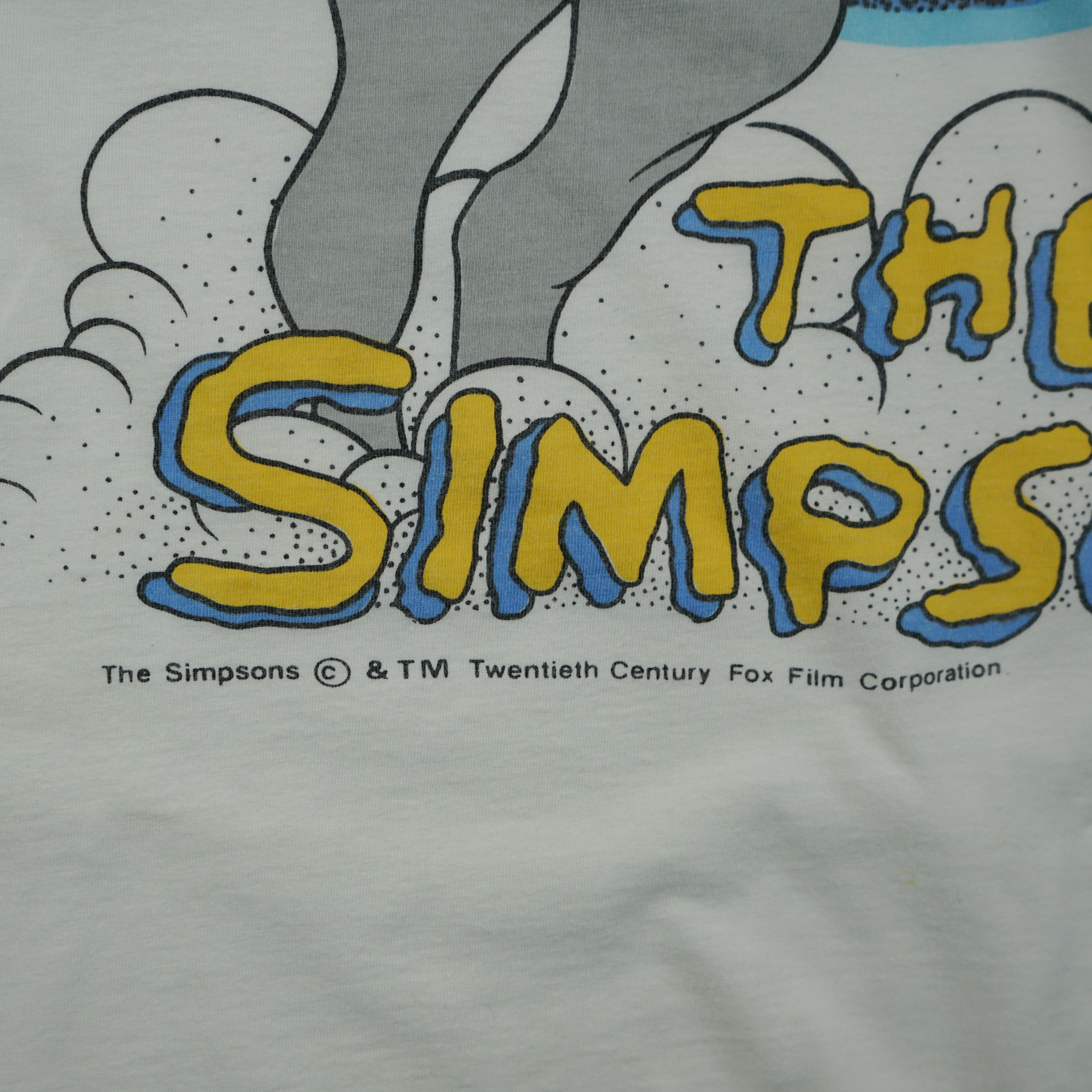 Cartoon Network × The Simpsons × Vintage Vintage 1990s Bart Simpson Riding A Horse T-Shirt Size US XXL / EU 58 / 5 - 3 Thumbnail