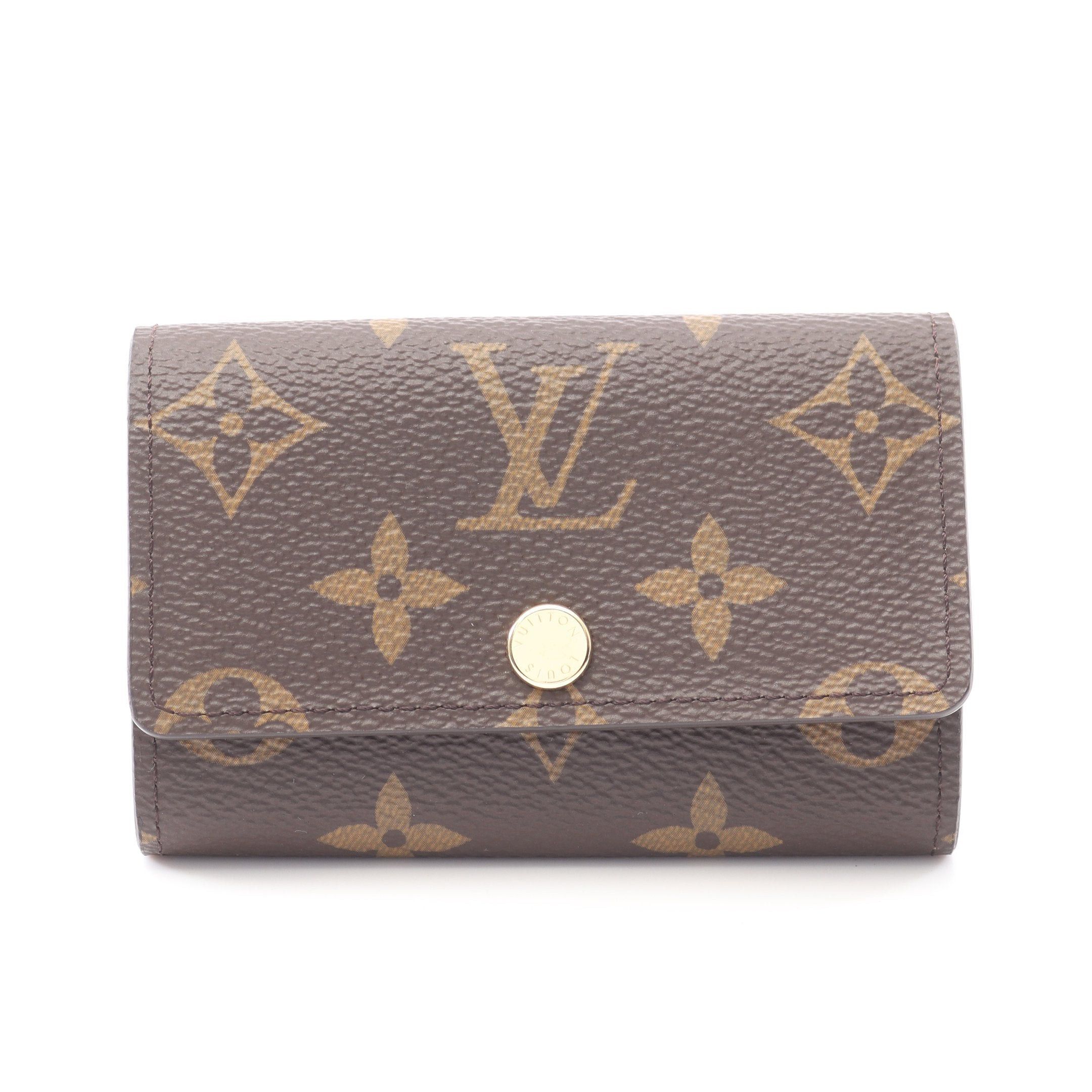 Louis Vuitton Louis Vuitton Multicle 6 Monogram Key Case Brown Size ONE SIZE - 1 Thumbnail