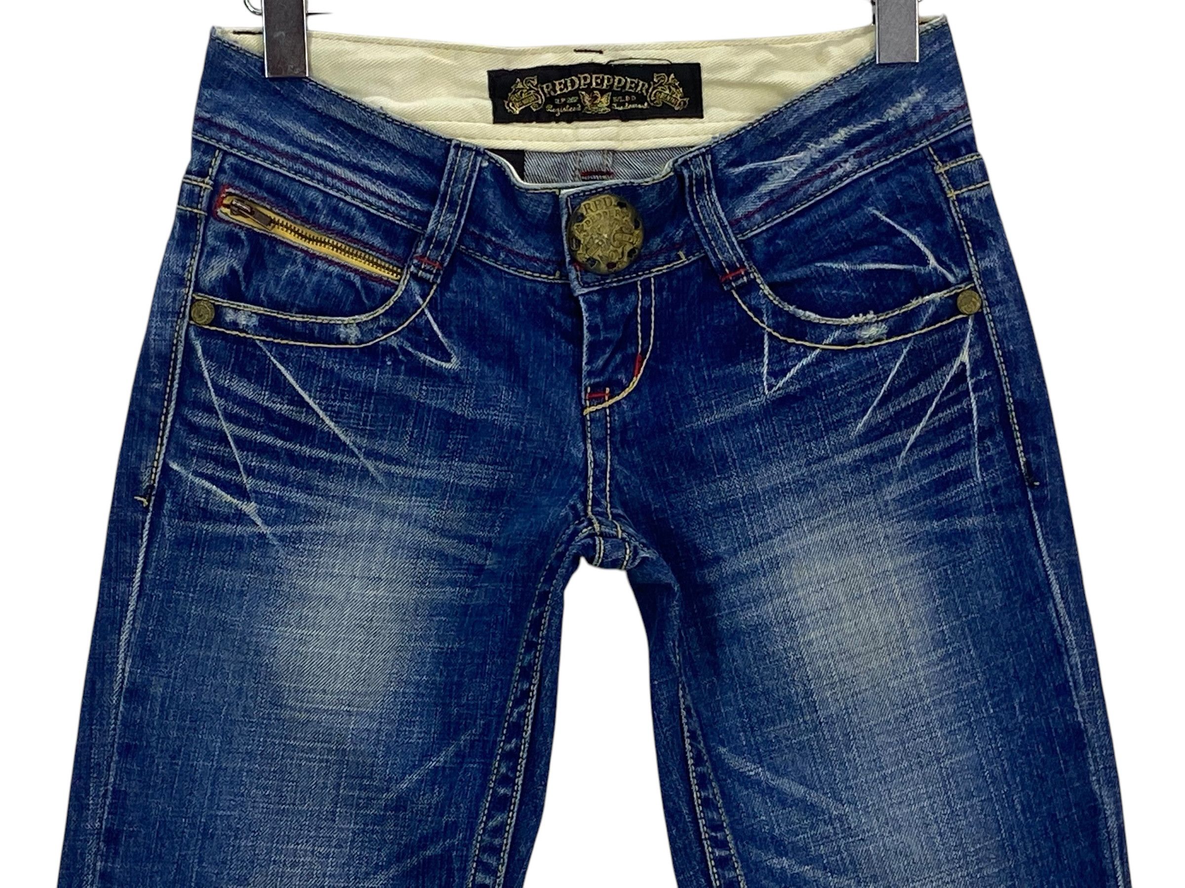 Japanese Brand Red Pepper Denim Bootcut Jeans Japanese Jeans Size 25" / US 0 / IT 36 - 3 Thumbnail