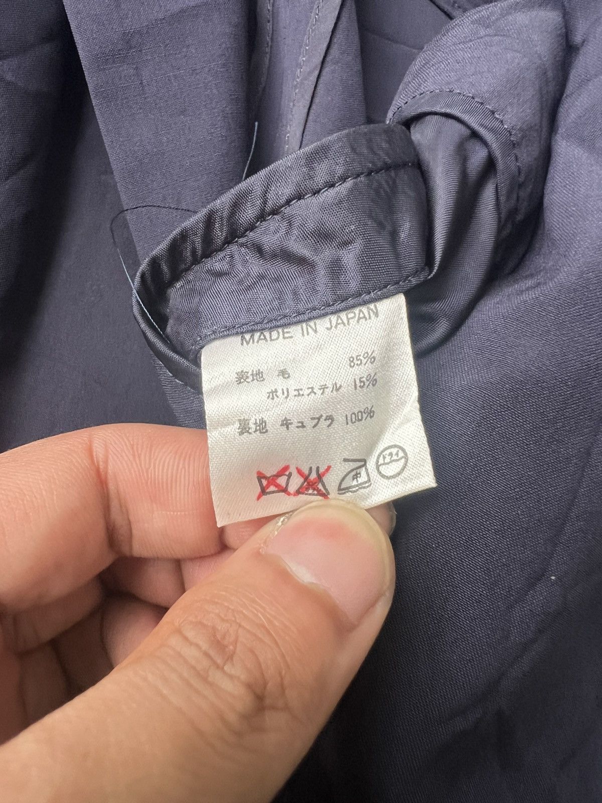 Yohji Yamamoto 80s Yohji Yamamoto Workshop Double Breasted Gentleman Blazer Size US M / EU 48-50 / 2 - 6 Thumbnail