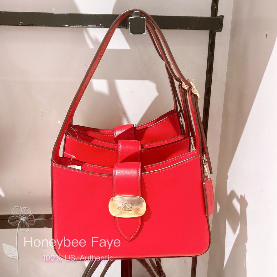 Coach Eliza Shoulder Bag With Zipper Closure CAA93 Size ONE SIZE - 1 Thumbnail