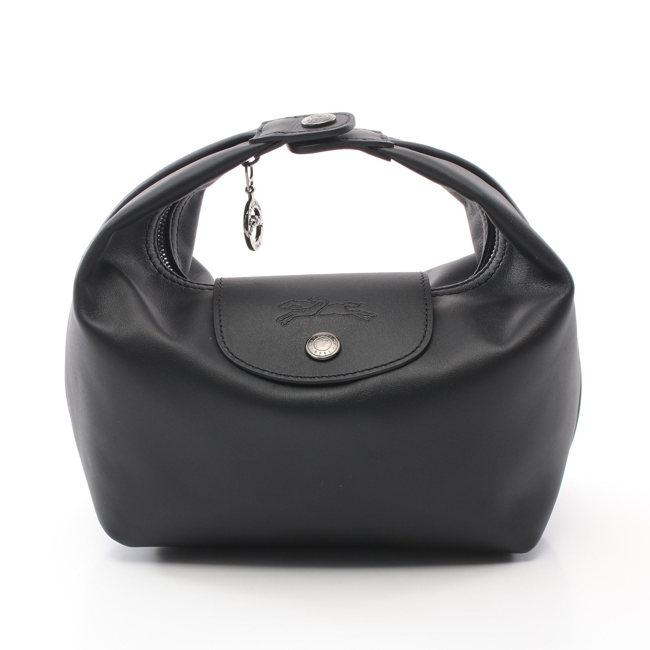 Longchamp Longchamp Le Preage Extra Xs Top Handle Bag Handbag Leather Black Size ONE SIZE - 1 Thumbnail