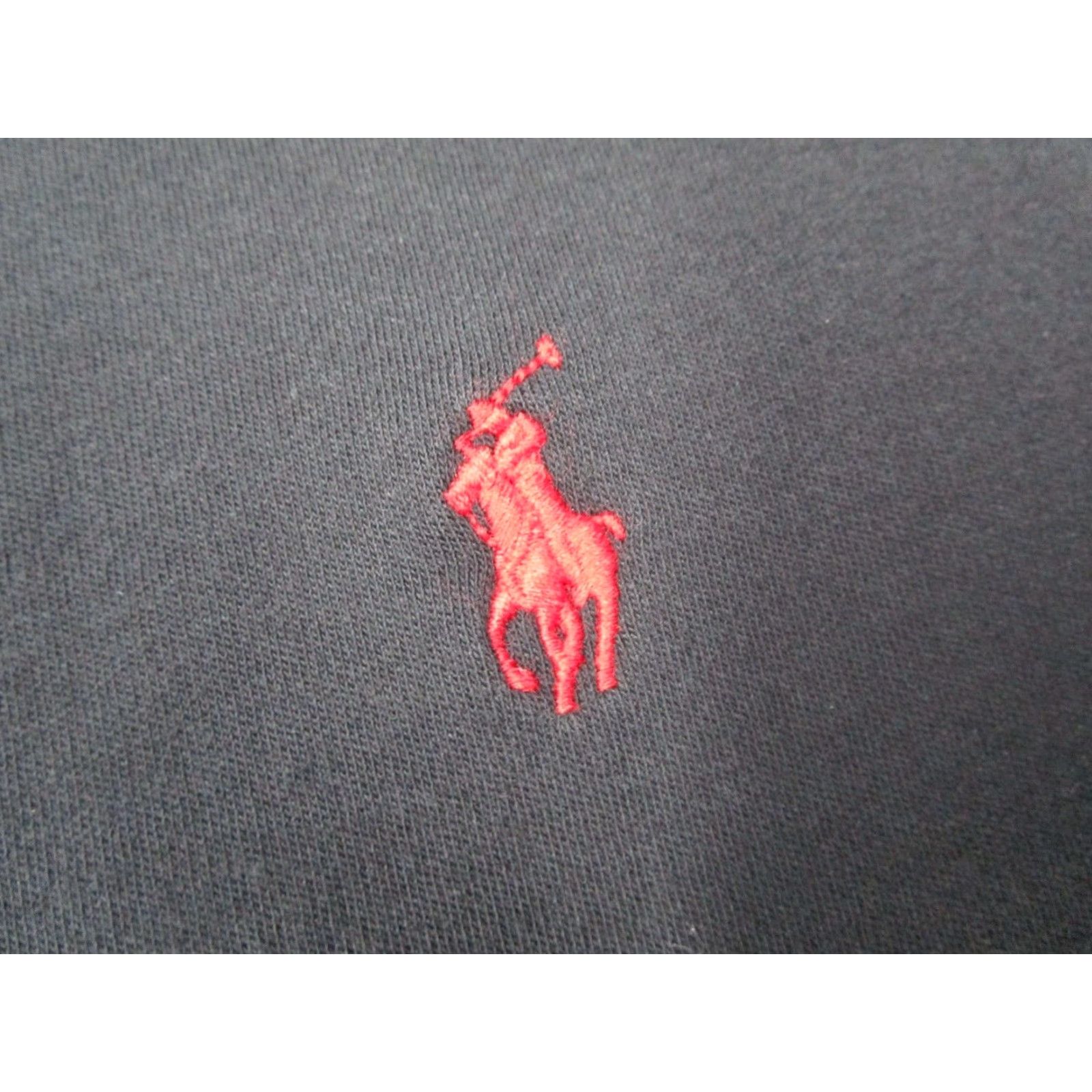 Polo Ralph Lauren Polo Ralph Lauren Shirt Mens 2XB Black Knit Short Sleeve Polo Shirt Big & Tall Adult Black Navy? Size US XXL / EU 58 / 5 - 4 Thumbnail