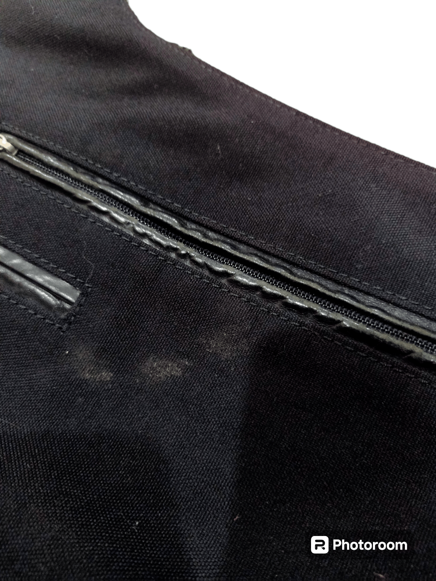 Y's × Yohji Yamamoto Y'saccs Leather Canvas Sling Bag Size ONE SIZE - 4 Thumbnail
